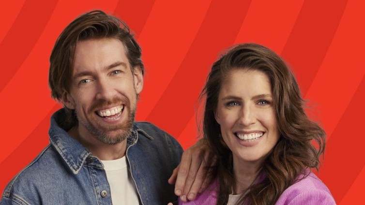 Qmusic-ochtendshow ‘Mattie & Marieke’ op tv bij RTL7